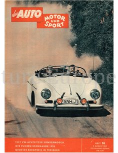 1957 DAS AUTO MOTOR UND SPORT MAGAZIN 16 DEUTSCH