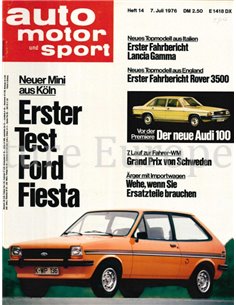 1976 AUTO MOTOR UND SPORT 14 DEUTSCH