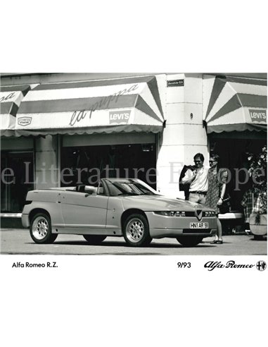 1993 ALFA ROMEO RZ PRESS PHOTO