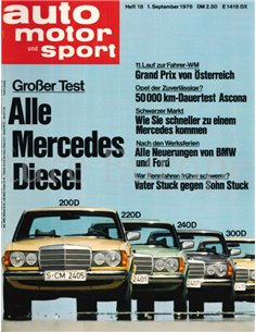 1976 AUTO MOTOR UND SPORT 18 DEUTSCH
