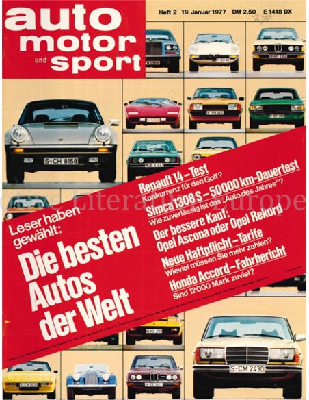 1977 AUTO MOTOR UND SPORT 02 GERMAN