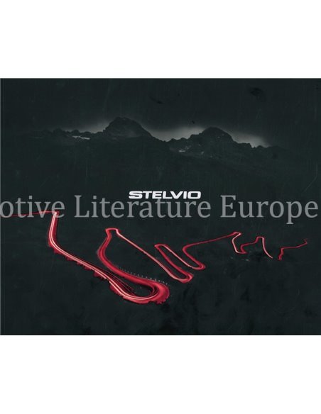 2017 ALFA ROMEO STELVIO PROSPEKT NIEDERLÄNDISCH