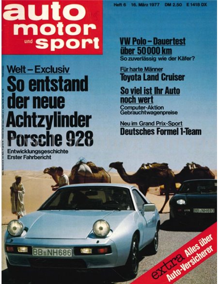 1977 AUTO MOTOR UND SPORT 06 DUITS