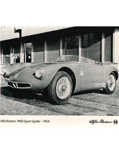 1954 ALFA ROMEO 1900 SPORT SPIDER PERSFOTO