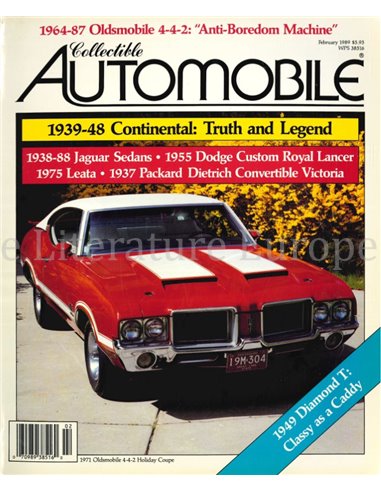 1989 COLLECTIBLE AUTOMOBILE MAGAZIN 05 ENGLISCH 