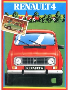 1983 RENAULT 4 BROCHURE DUITS