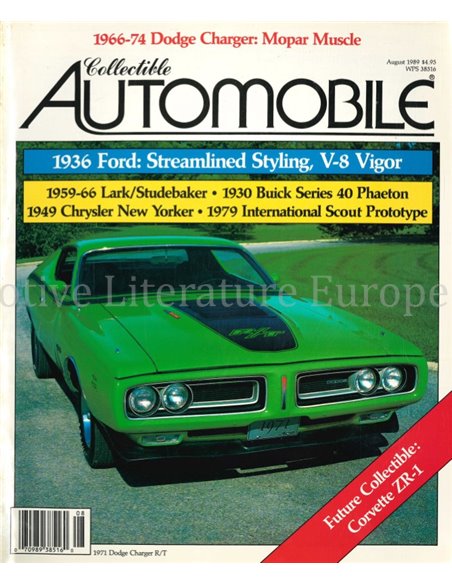 1989 COLLECTIBLE AUTOMOBILE MAGAZIN 02 ENGLISCH 