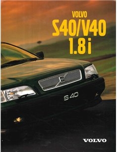 1998 VOLVO S40 | V40 1.8I BROCHURE DUITS