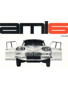 1961 CITROËN AMI 6 PROSPEKT NIEDERLÄNDISCH