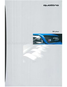 1996 AUDI S6 PLUS BROCHURE 