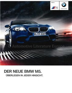 2013 BMW M5 PROSPEKT DEUTSCH