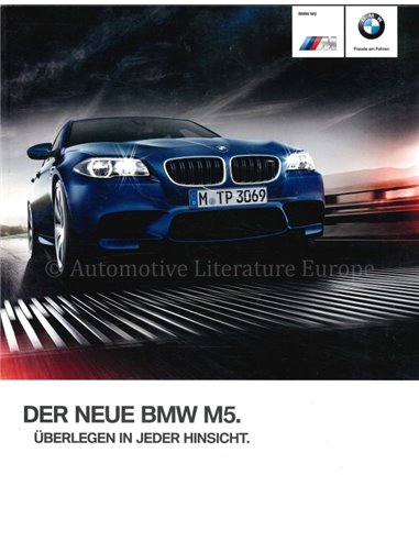 2013 BMW M5 PROSPEKT DEUTSCH