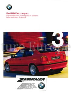 2000 BMW 3 SERIE COMPACT BROCHURE DUITS