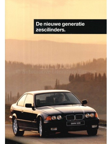 1995 BMW 3 SERIES BROCHURE DUTCH