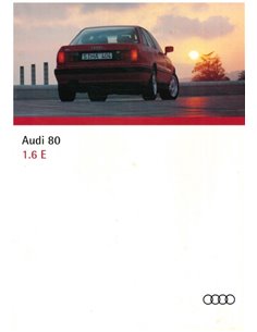 1994 AUDI 80 1.6 E PROSPECT DEUTSCH