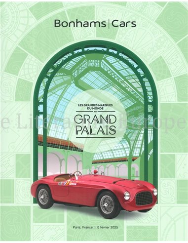 2025 BONHAMS GRAND PALAIS PARIS AUCTION CATALOGUE