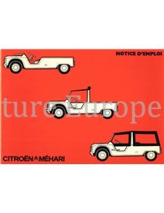 1974 CITROEN MEHARI INSTRUCTIEBOEKJE FRANS