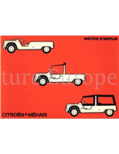1980 CITROEN MEHARI OWNERS MANUAL FRENCH
