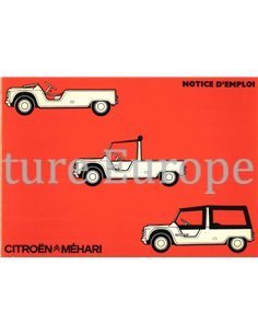 1980 CITROEN MEHARI INSTRUCTIEBOEKJE FRANS