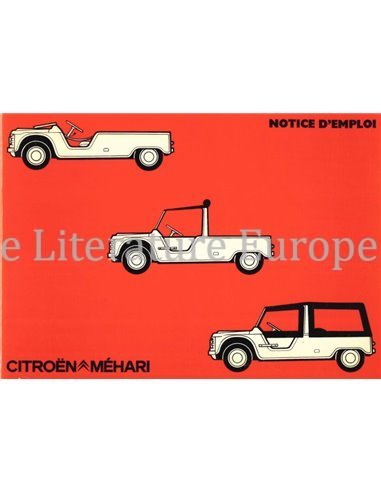 1980 CITROEN MEHARI BETRIEBSANLEITUNG FRANZÖSISCH