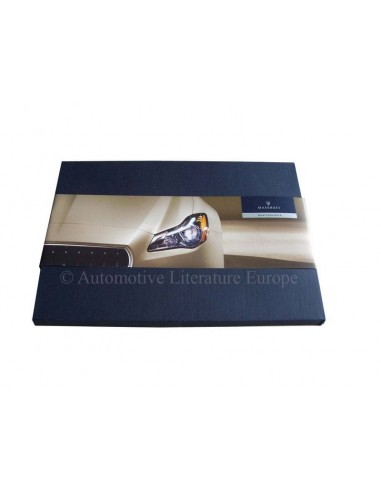 2014 MASERATI QUATTROPORTE VI HARDCOVER BROCHURE ENGELS