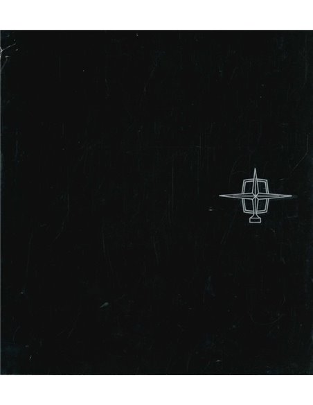 1955 LINCOLN CONTINENTAL MARK II BROCHURE NEDERLANDS