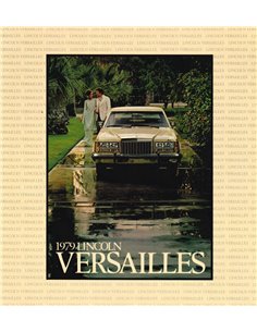 1979 LINCOLN VERSAILLES BROCHURE ENGELS (USA)