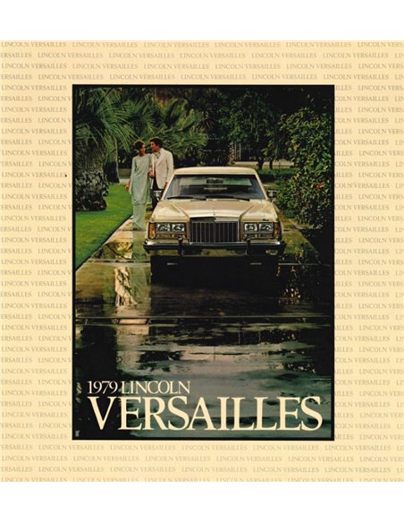 1979 LINCOLN VERSAILLES BROCHURE ENGELS (USA)