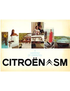 1973 CITROEN SM BROCHURE ENGELS (USA)