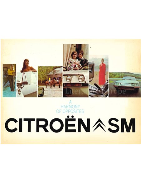 1973 CITROEN SM BROCHURE ENGLISH (US)