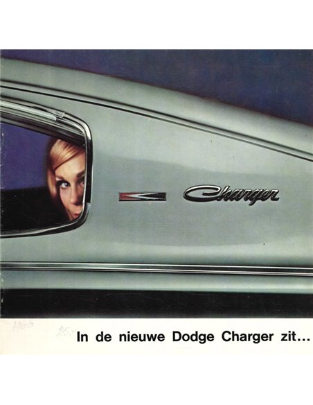 1966 DODGE CHARGER PROSPEKT NIEDERLÄNDISCH