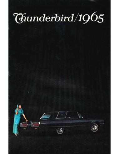 1965 FORD THUNDERBIRD BROCHURE ENGELS (USA)