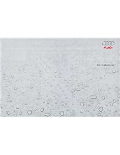 2005 AUDI S4 CABRIOLET BROCHURE DUITS