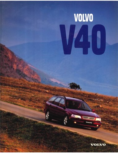1997 VOLVO V40 BROCHURE DUTCH