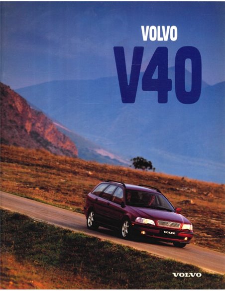 1997 VOLVO V40 BROCHURE NEDERLANDS