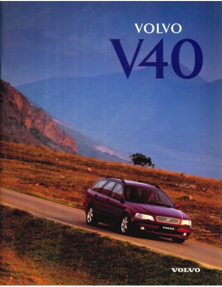1997 VOLVO V40 PROSPEKT DEUTSCH