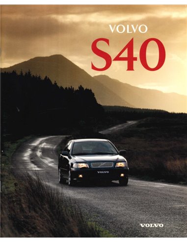 1996 VOLVO S40 BROCHURE NEDERLANDS