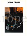 1991 BMW 7 SERIEN PROSPEKT DEUTSCH