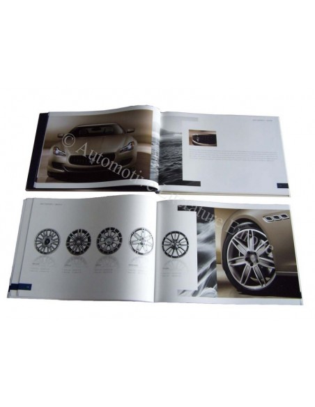 2014 MASERATI QUATTROPORTE VI HARDCOVER BROCHURE ENGELS