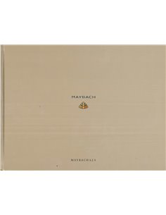 2006 MAYBACH 62 S HARDCOVER BROCHURE ENGELS