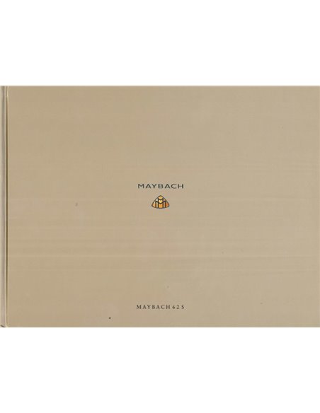2006 MAYBACH 62 S HARDBACK BROCHURE ENGLISH
