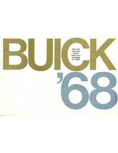 1968 BUICK RANGE BROCHURE ENGLISH (US)
