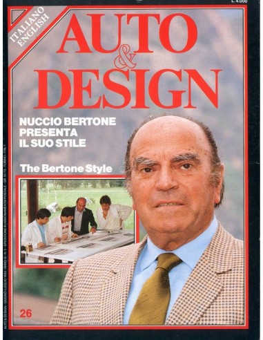 1984 AUTO & DESIGN MAGAZINE ITALIAANS & ENGELS 26