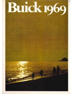 1969 BUICK PROGRAMMA PROSPEKT ENGLISCH (USA)