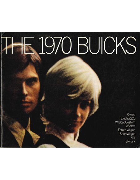 1970 BUICK RANGE BROCHURE ENGLISH (US)