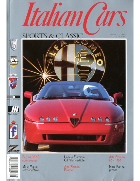 1991 ITALIAN CARS SPORTS & CLASSIC MAGAZINE ENGELS 6