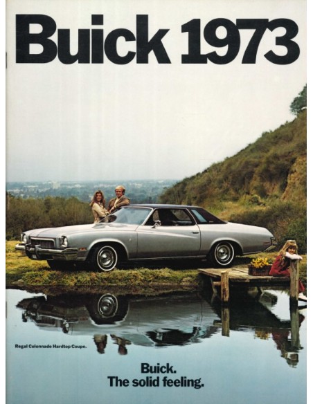 1973 BUICK RANGE BROCHURE ENGLISH (US)