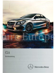 2013 MERCEDES BENZ CLA INSTRUCTIEBOEKJE DUITS