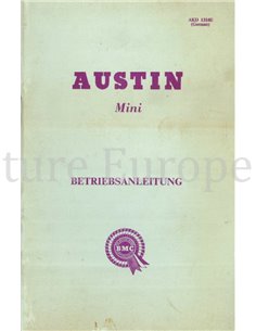 1964 AUSTIN MINI OWNERS MANUAL GERMAN