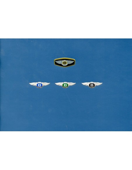 1997 BENTLEY CONTINENTAL T R & AZURE BROCHURE ENGELS